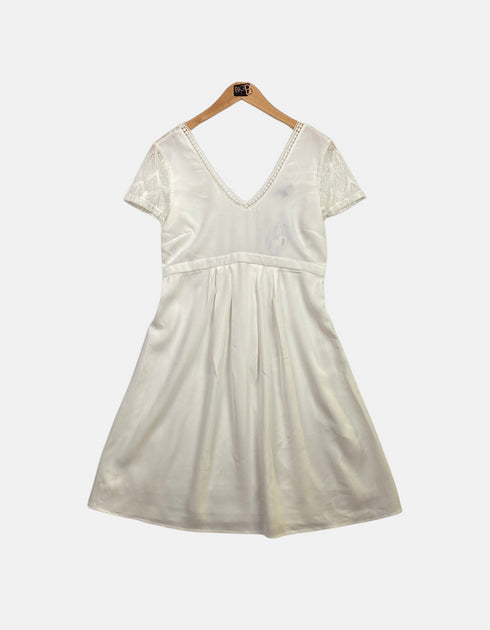 White lase dress FM